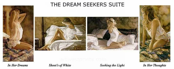 Steve Hanks Limited Edition  Signed Numbered Limited Edition Lithograph: "Dream Seekers Suite"