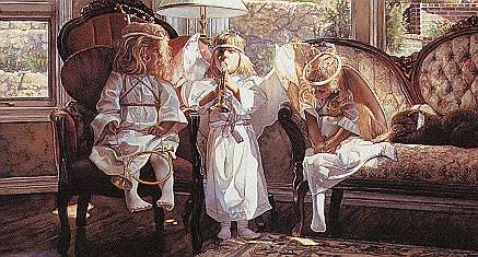 STEVE HANKS  Secondary Market Art: "BEING PERFECT ANGELS"