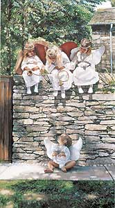 STEVE HANKS  Secondary Market Art: "NEWEST ANGEL AP"