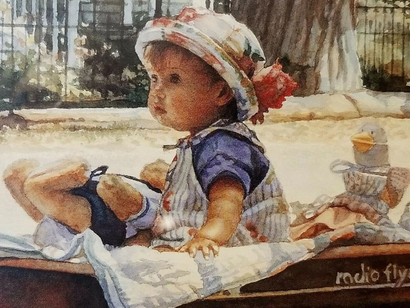 Steve Hanks Signed and Numbered Artist Proof Limited Edition Lithograph: "The Journey Is The Goal"