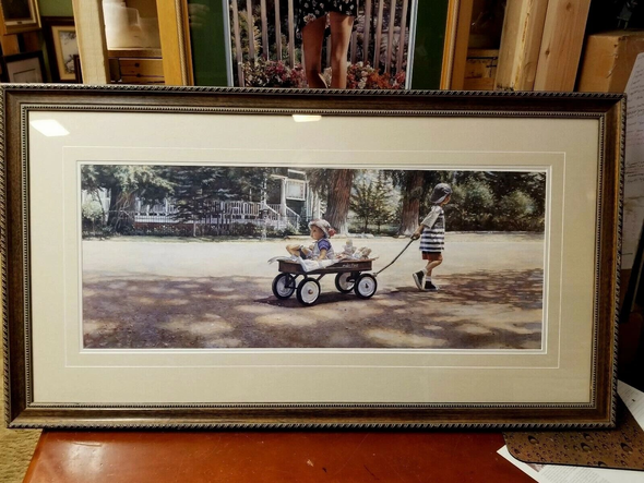 Steve Hanks Signed and Numbered Artist Proof Limited Edition Lithograph: "The Journey Is The Goal"