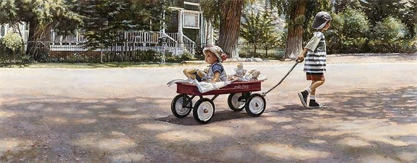 Steve Hanks Signed and Numbered Artist Proof Limited Edition :"The Journey Is The Goal"