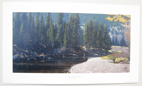 Steve Hanks Signed and Numbered Limited Edition  Artist Proof Lithograph: ""