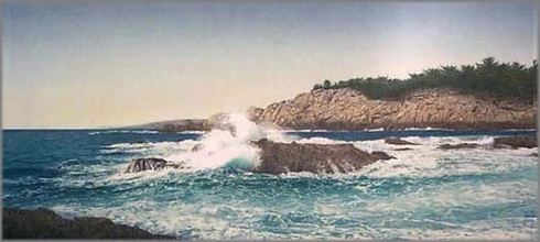 Steve Hanks Signed and Numbered Limited Edition  Artist Proof Lithograph: ""