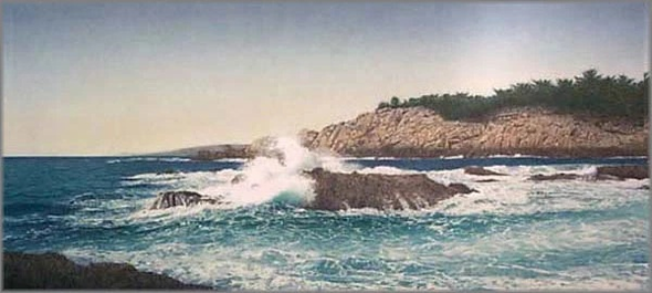 Steve Hanks Signed and Numbered Limited Edition  Artist Proof Lithograph: ""