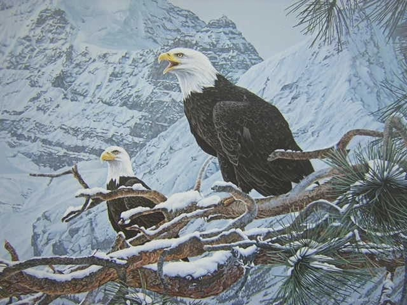 Steve Hanks Signed and Numbered Limited Edition Lithograph: ""