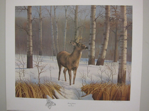 Steve Hanks Signed and Numbered Limited Edition  Lithograph: ""