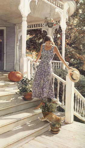 Steve Hanks Signed and Numbered Limited Edition Lithograph: "A Sense Of Belonging" Steve Hanks Signed and Numbered Limited Edition Lithograph: "A Sense Of Belonging"