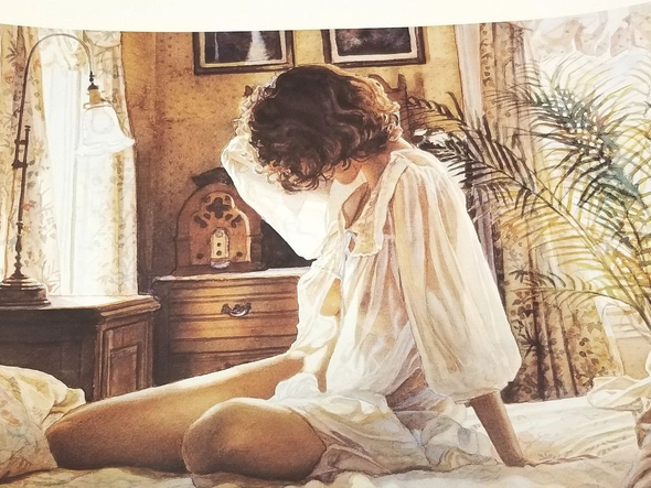 Steve Hanks Signed and Numbered Limited Edition Lithograph: "Catching The Sun"