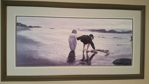 Steve Hanks Signed and Numbered Limited Edition Lithograph: "For Generations To Come"
