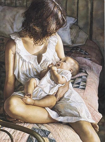 Steve Hanks Signed and Numbered Limited Edition Lithograph: "In The Eyes Of The Innocent" Steve Hanks Signed and Numbered Limited Edition Lithograph: "In The Eyes Of The Innocent"