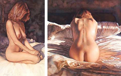Steve Hanks Signed and Numbered Limited Edition  Lithograph: "Mystery Suite"