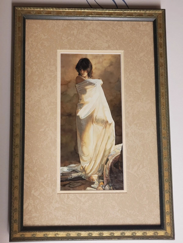 Steve Hanks Signed and Numbered Limited Edition Lithograph Print: "Statuesque"
