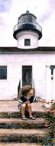 Steve Hanks Signed and Numbered Limited Edition Lithograph: "Sometimes It's The Little Things"