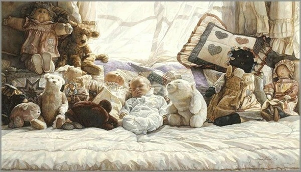 Steve Hanks Signed and Numbered Limited Edition Lithograph: "Things Worth Keeping"