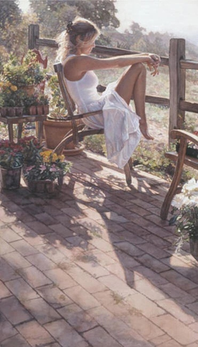 Steve Hanks Signed and Numbered Limited Edition Lithograph: "Where Healing Begins" Steve Hanks Signed and Numbered Limited Edition Lithograph: "Where Healing Begins"