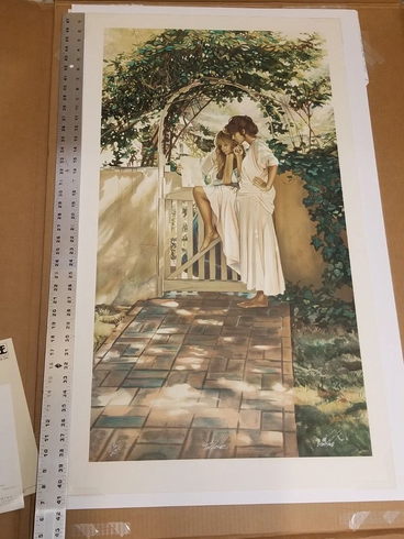 Steve Hanks Signed and Numbered Limited Edition Paper: "The Letter" Steve Hanks Signed and Numbered Limited Edition Paper: "The Letter"