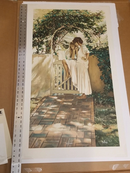 Steve Hanks Signed and Numbered Limited Edition Paper: "The Letter"