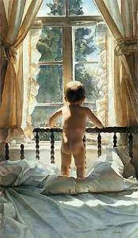 Steve Hanks Signed and Numbered Limited Edition Print: "Innocent View"