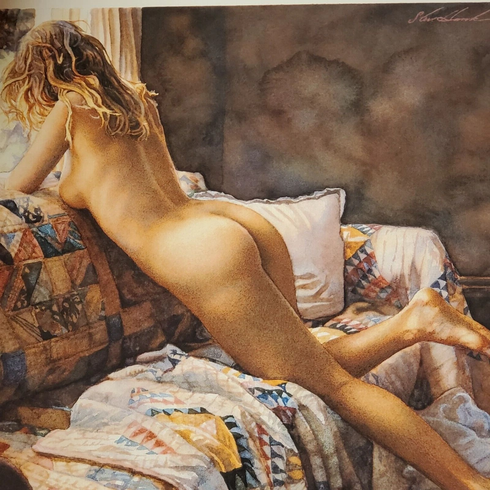 Steve Hanks Signed and Numbered Limited Edition Print: "Interior View" Steve Hanks Signed and Numbered Limited Edition Print: "Interior View"