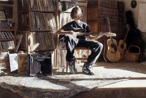 Steve Hanks Signed and Numbered Limited Edition Print: "It's His Time Now"