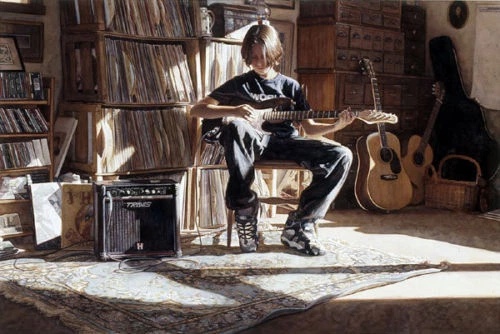 Steve Hanks Signed and Numbered Limited Edition Print: "It's His Time Now"