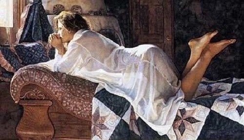 Steve Hanks Signed and Numbered Limited Edition Print: "Matters Of The Heart"