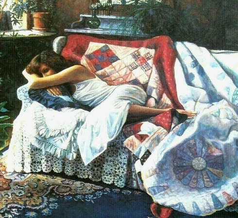 Steve Hanks Signed Limited Edition Giclee Print on Paper: "Blue Morning"