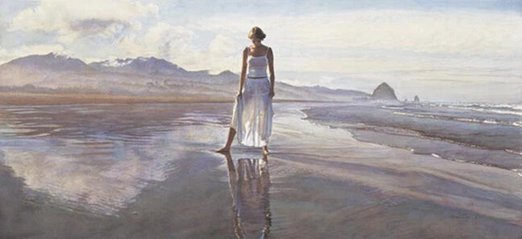 Steve Hanks Signed Limited Edition Paper: "Finding Yourself In The World"