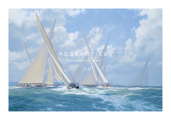 Steven Dews Hand Numbered Limited Edition Print on Paper :"Britannia's Last Season"