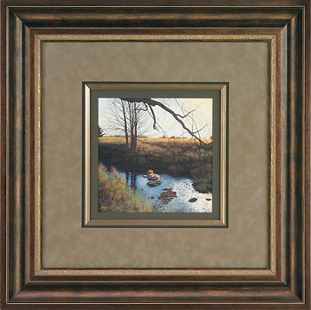 Steven R. Kozar Handsigned and Numbered Limited Edition: "Designer Framed Tranquil Whispers Print"