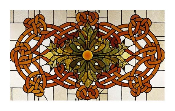 Sullivan Fine Art Open Edition Gicl&eacute;e:"Skylight Panel for fhe Theatre of the Auditorium Building, Chicago, Illinois"