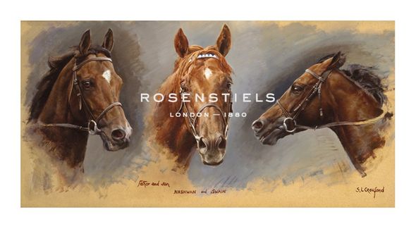 Susan Crawford Hand Numbered Limited Edition Print on Paper :"Nashwan and Swain"