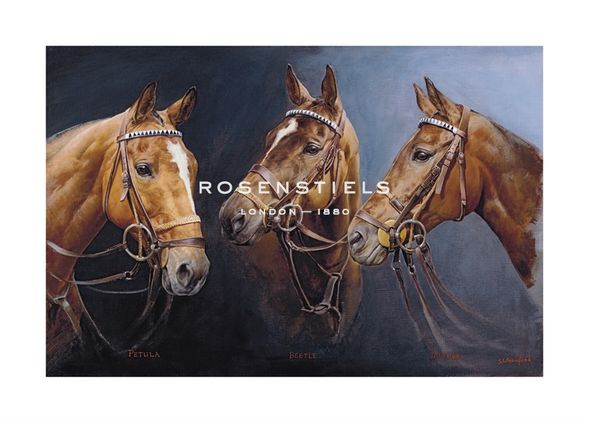 Susan Crawford Hand Numbered Limited Edition Print on Paper :"Petula Beetle and Justice"