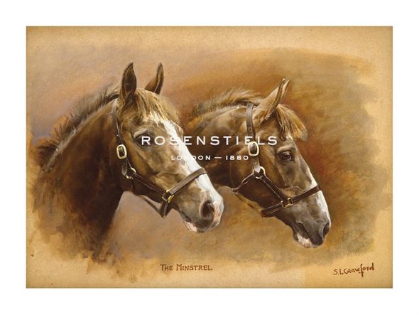 Susan Crawford Hand Numbered Limited Edition Print on Paper :"The Minstrel"