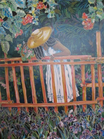 Susan Patricia Hand Signed Limited Edition Giclee Canvas: "Invitations " Susan Patricia Hand Signed Limited Edition Giclee Canvas: "Invitations "