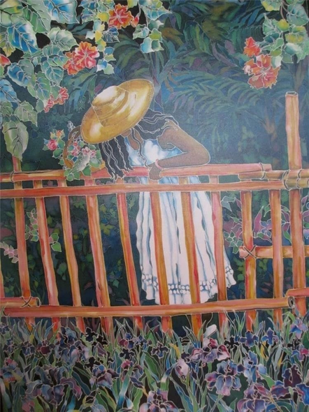 Susan Patricia Hand Signed Limited Edition Giclee Canvas: "Invitations "