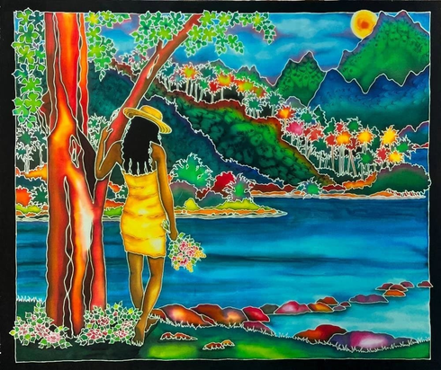 Susan Patricia Signed Limited Edition Canvas: "Elle "
