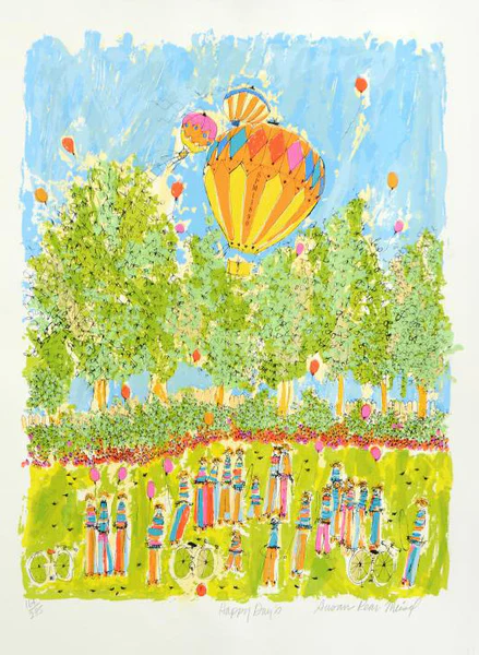 Susan Pear Meisel Limited Edition Serigraph on Paper: 