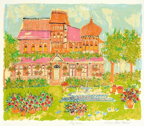 Susan Pear Meisel Limited Edition Serigraph on Paper: 