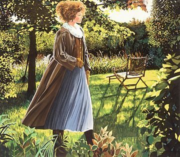 Susan Rios Handsigned and Numbered Limited Edition Hand-Pulled Serigraph on Paper: "Thoughts Of Home"