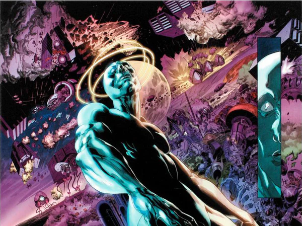 Tan Eng Huat and Marvel Comics Limited Edition Stretched Canvas Giclée: "Silver Surfer: In Thy Name #3"