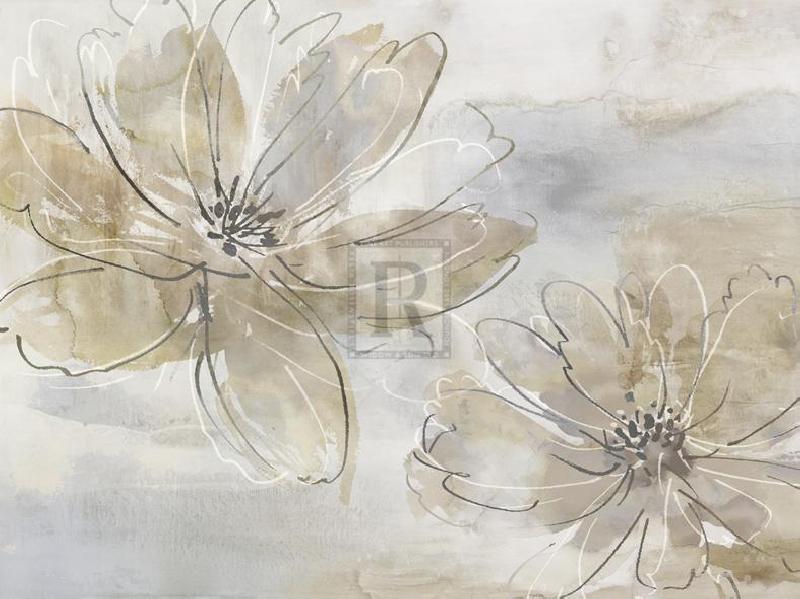 Tania Bello 40 x 30 in. Open Giclee Canvas:"Cosmos Flourish I"