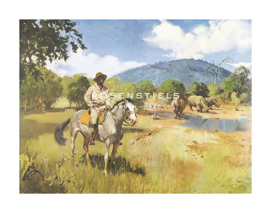 Terence Cuneo Hand Numbered Limited Edition Print on Paper :"The Game Warden"