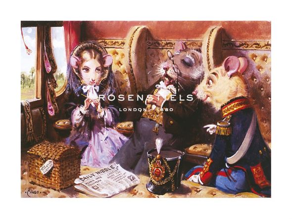 Terence Cuneo Hand Numbered Limited Edition Print on Paper :"The Opportunist"