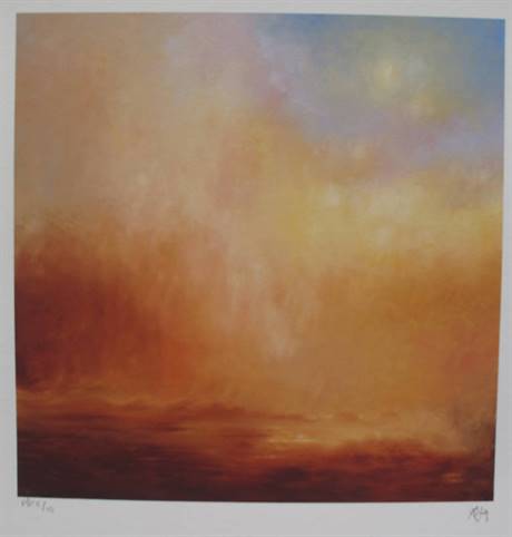 Terry Donnelly Hand Signed Limited Edition Giclee:"Light Symphony II"