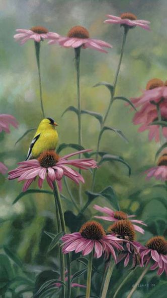 Terry Isaac Handsigned & Numbered Limited Edition:"Posy Pedestal"