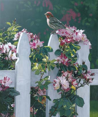 Terry Isaac Handsigned & Numbered Limited Edition Print:" Garden Caretakers"