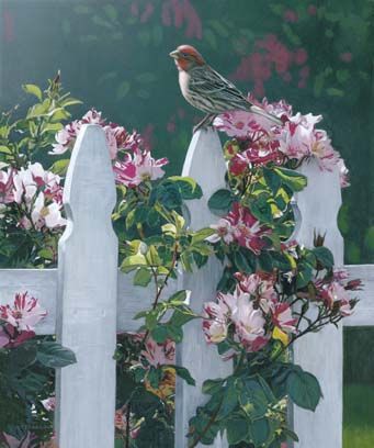 Terry Isaac Handsigned & Numbered Limited Edition Print:" Garden Caretakers"