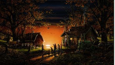 Terry Redlin AP Limited Edition Print:"Morning Suprise" Terry Redlin AP Limited Edition Print:"Morning Suprise"